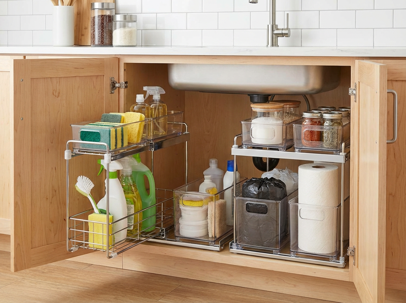 Under-Sink Storage System